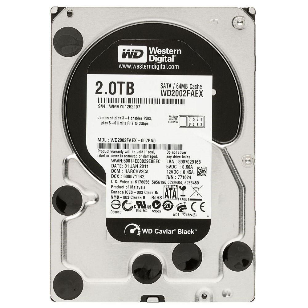 Western Digital Caviar Black 2 TB