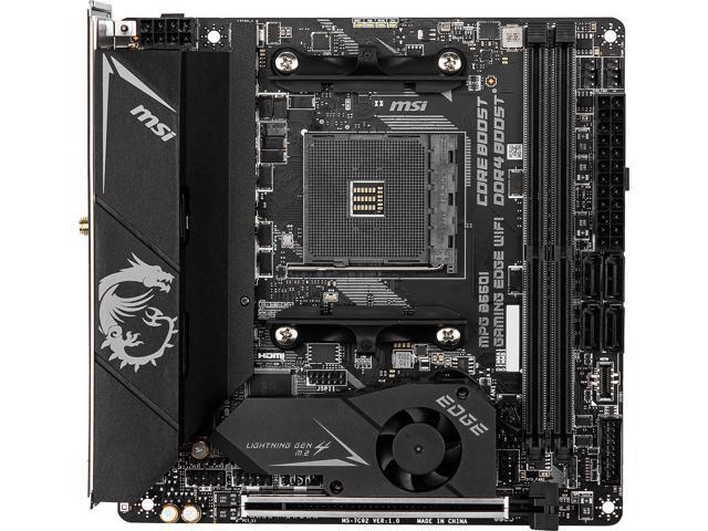  MSI B550I MPG Gaming Edge WiFi AMD AM4 ITX Motherboard