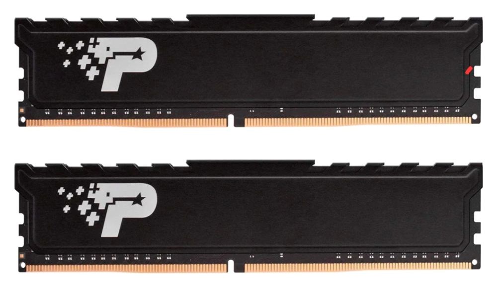 Patriot Memory Signature Premium DDR4 32GB (2x16GB) 3200MHz (PC4-25600) UDIMM Kit W/HEATSHIELD