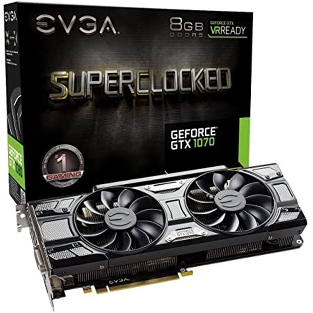  EVGA GeForce GTX 1070 Black Edition