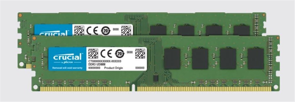  Crucial 16GB DDR3-1600 (2x8GB)