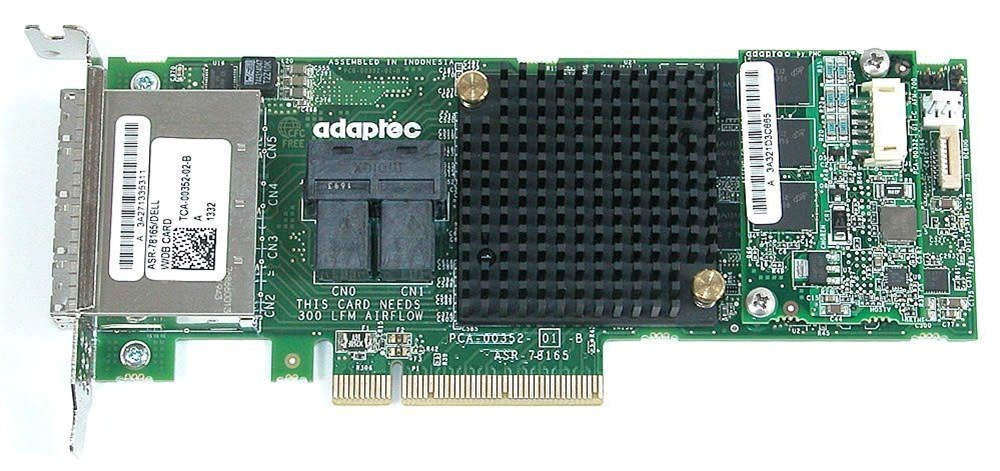 Microsemi Adaptec ASR-78165 SAS Raid Card 0KT1V