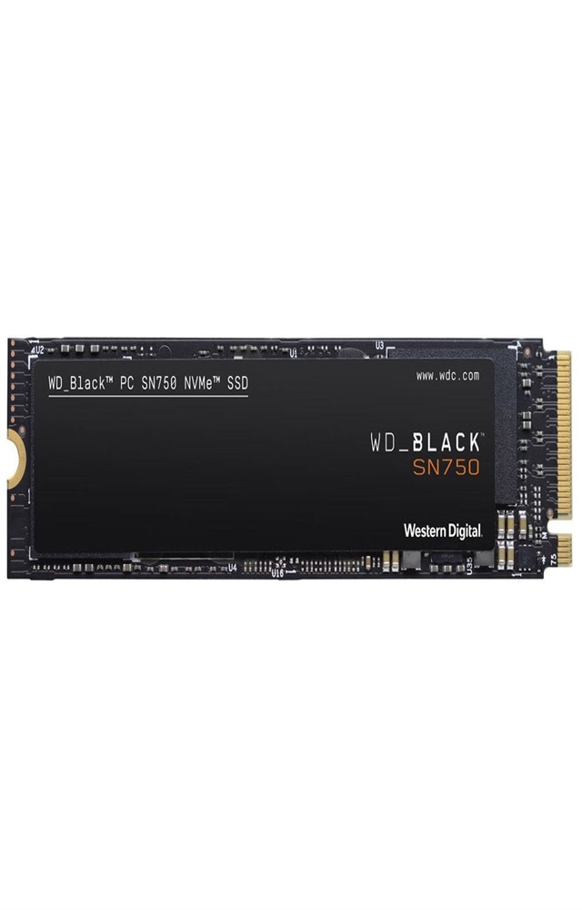  WD Black SN750 1TB SSD 3D V-NAND PCIe NVMe Gen 3 x 4 M.2 2280 Internal Solid State Drive