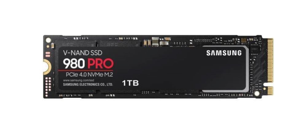 Samsung 980 Pro 1 TB M.2-2280 PCIe 4.0 X4 NVME Solid State Drive