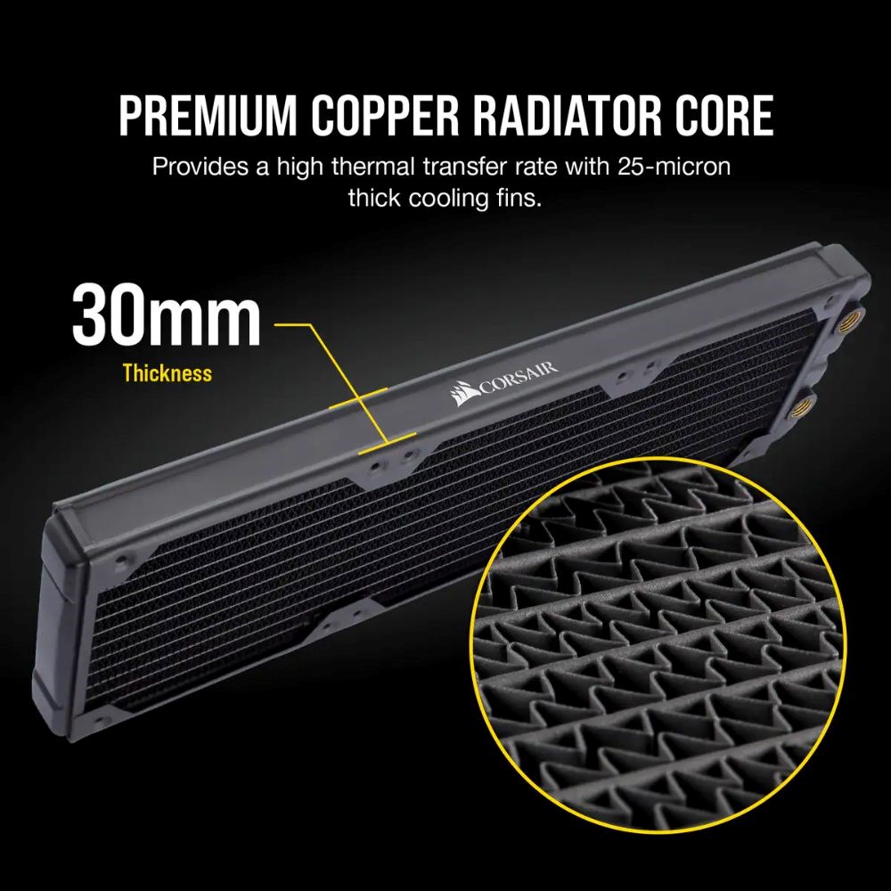 Corsair 360mm XR5 radiator
