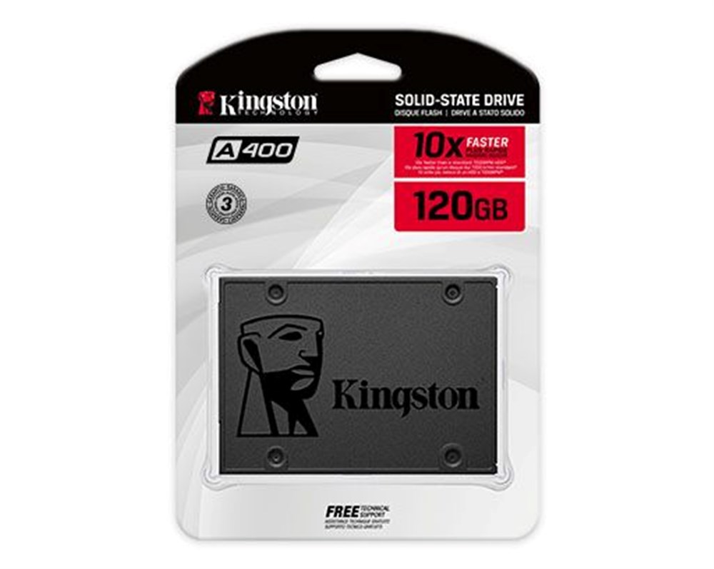 Kingston 480GB A400 SATA 3 2.5”