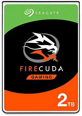  Seagate FireCuda 2 TB Solid State Hybrid Drive Performance SSHD – 2.5 Inch SATA 6 Gb/s Flash Accelerated 8 GB Cache for Gaming PC Laptop