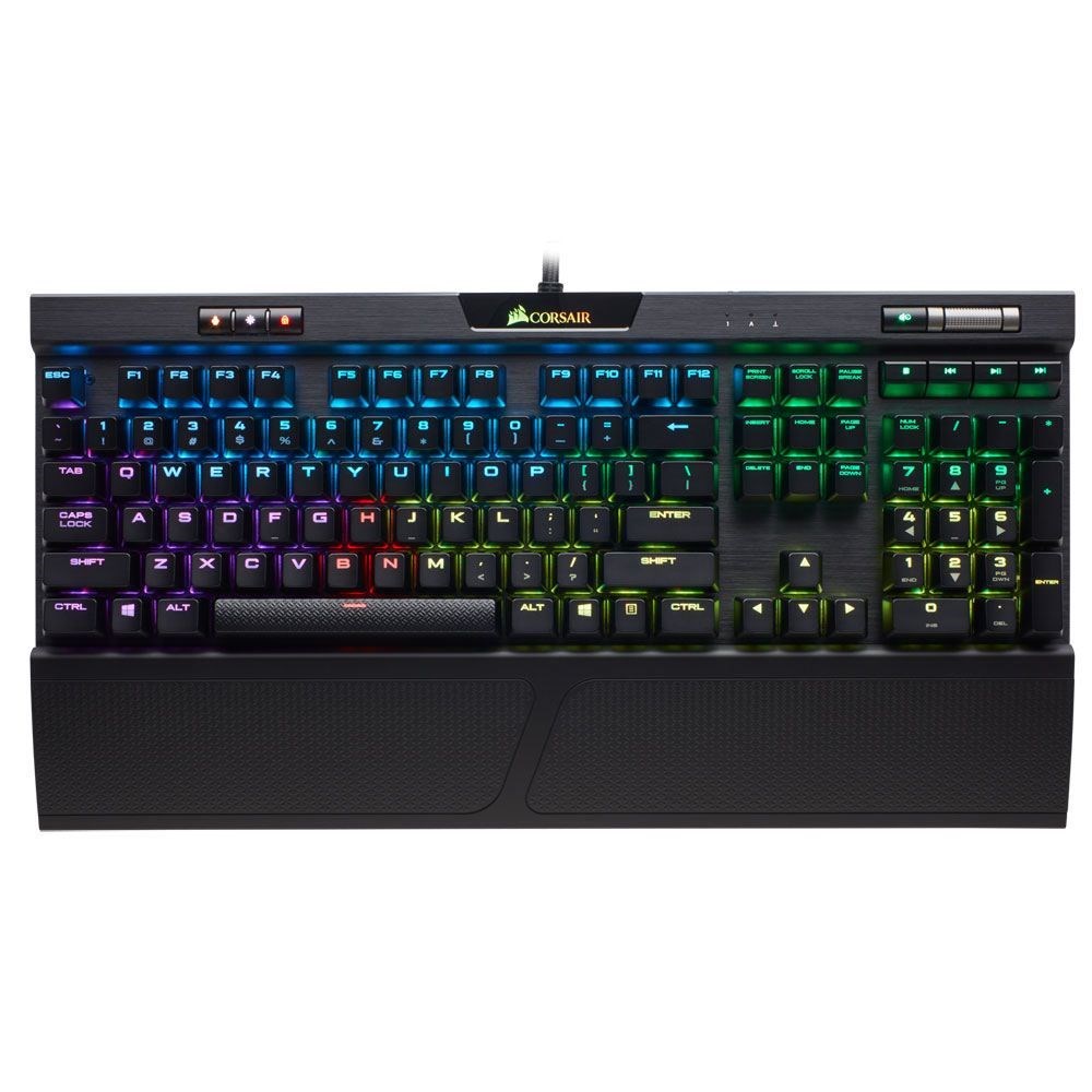 Corsair K70 RGB MK.2 Mechanical Gaming Keyboard - Cherry MX Speed