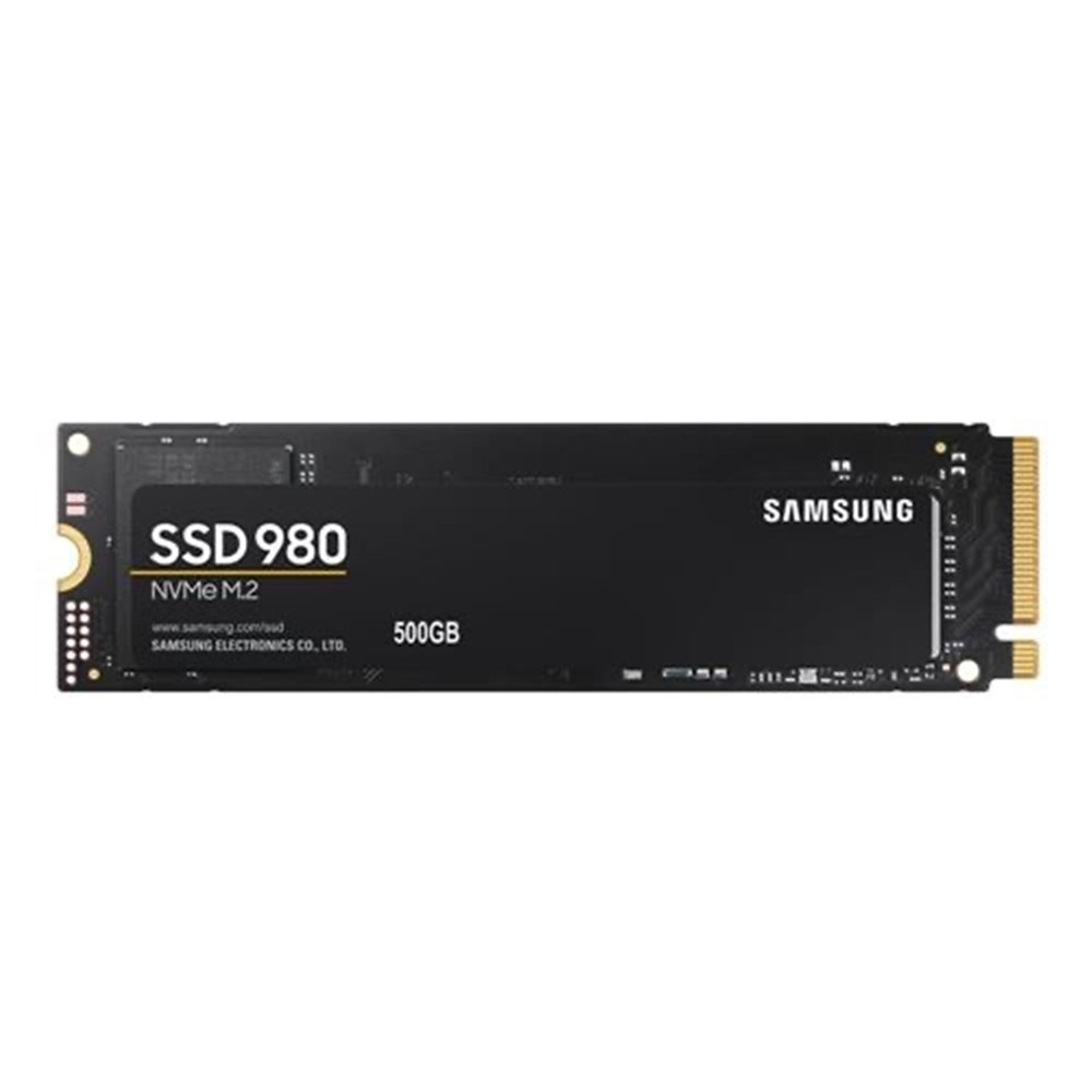  Samsung 980 SSD 500GB M.2 NVMe Interface PCIe 3.0 x4 Internal Solid State Drive with V-NAND 3 bit MLC Technology