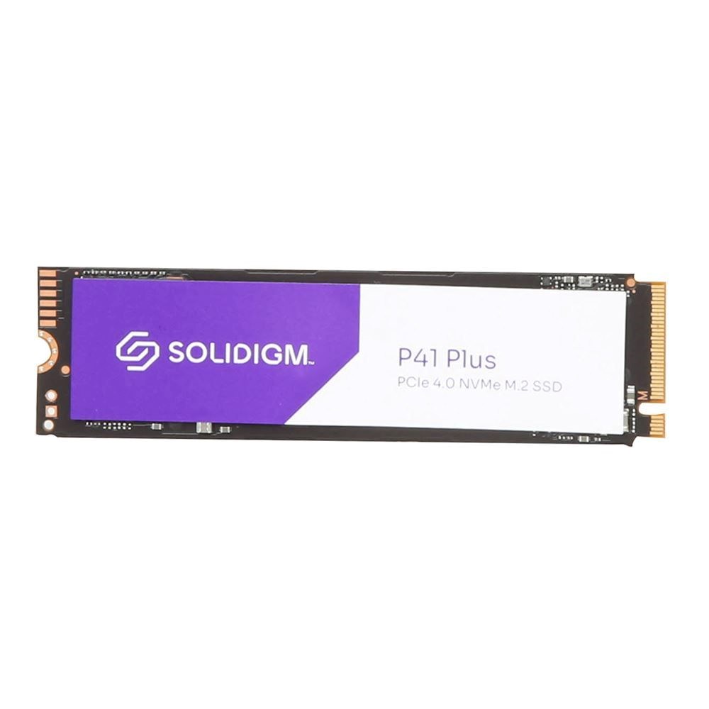  Solidigm P41 Plus Series 1TB SSD PCIe NVMe 4.0 x4 144L 3D QLC NAND Flash M.2 2280 Internal Solid State Drive