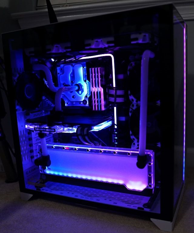 First Water Cooled PC - Micro Center Build