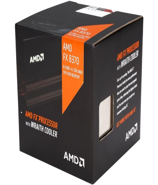 AMD FX-8370 Vishera 8-Core 4.0 GHz (4.3 GHz Turbo) Socket AM3+ 125W FD8370FRHKHBX Desktop Processor