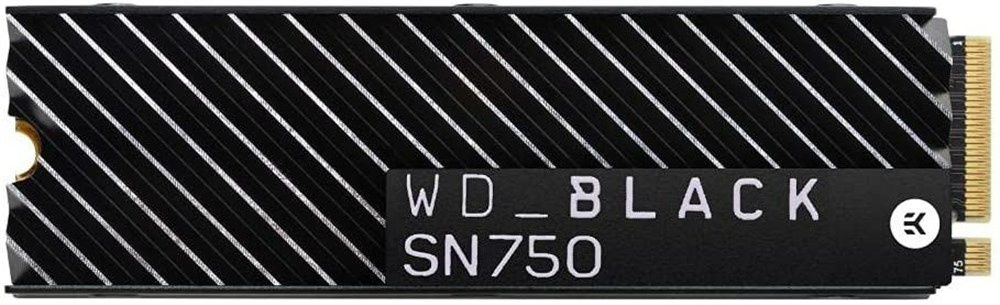  WD_BLACK 500GB SN750 NVMe Internal Gaming SSD Solid State Drive with Heatsink