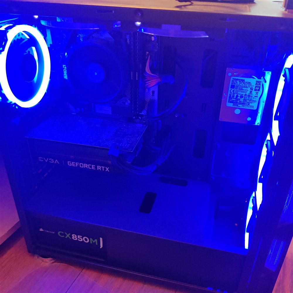 Custom Micro Rig Big Rig - Micro Center Build