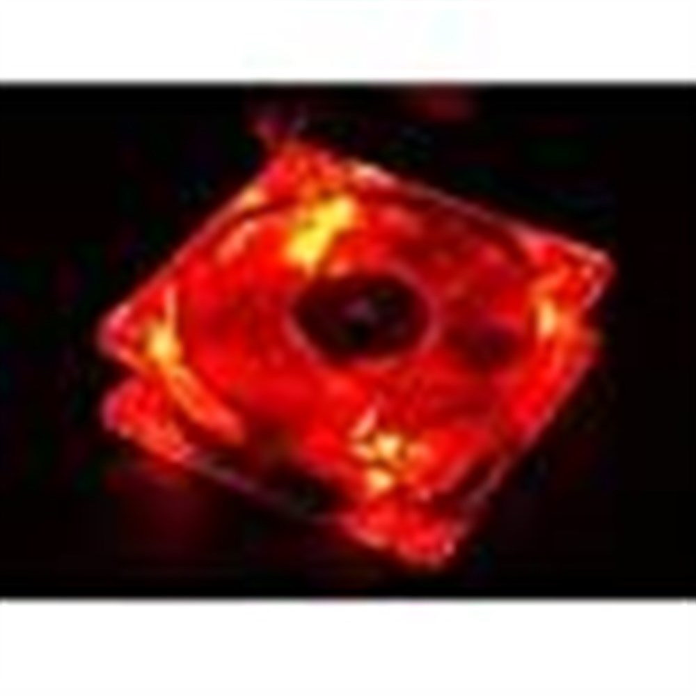  Autolizer 80mm Red LED fan
