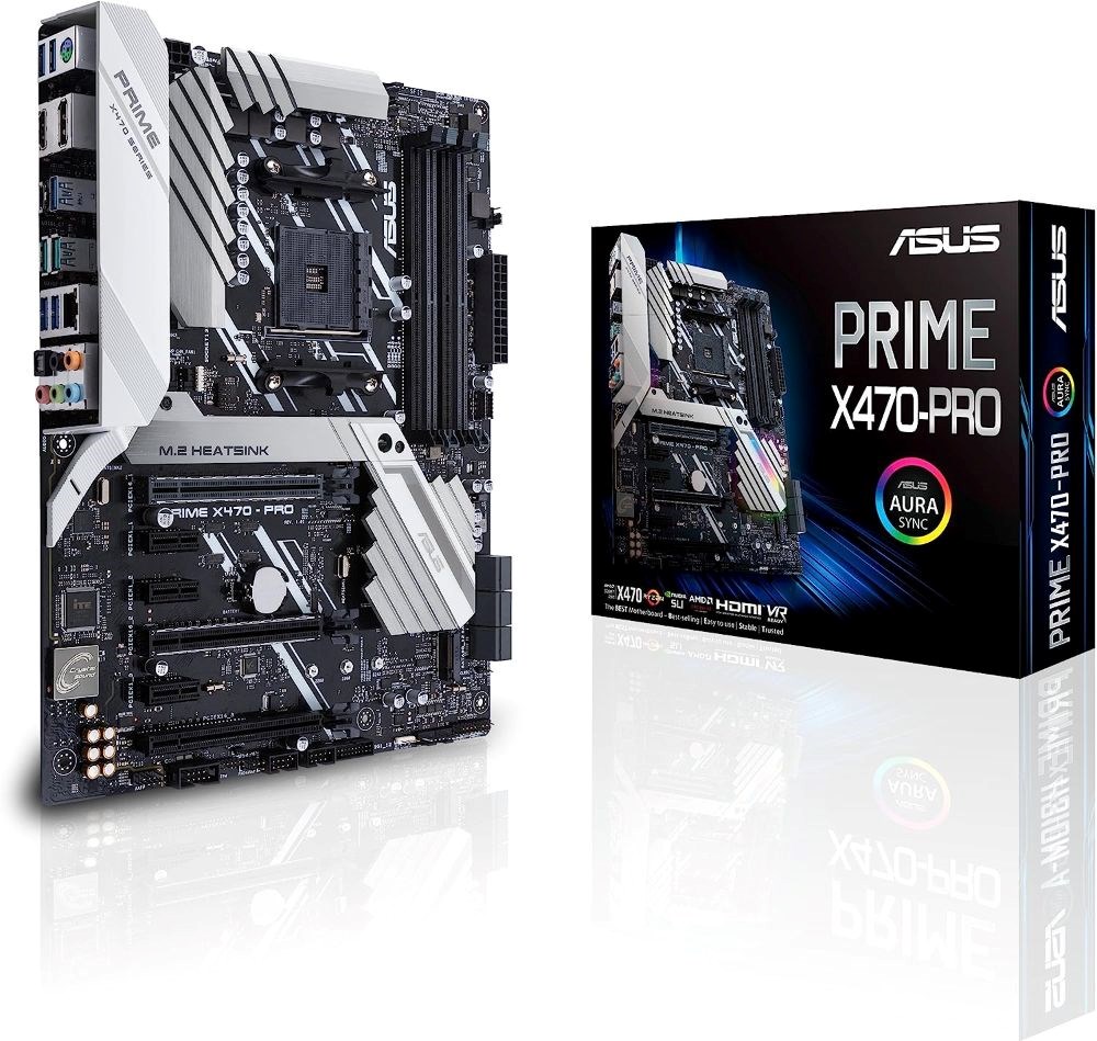  ASUS Prime X470 Pro DDR4 Gaming Motherboard