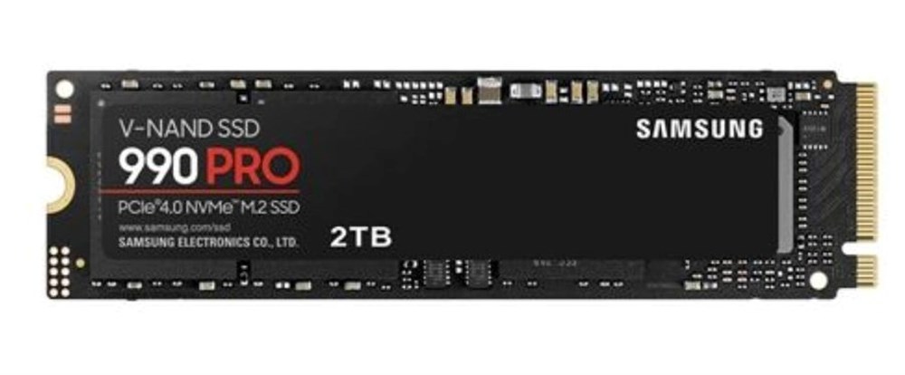  Samsung 990 PRO 2TB Samsung V NAND 3-bit MLC PCIe Gen 4 x4 NVMe M.2 Internal SSD