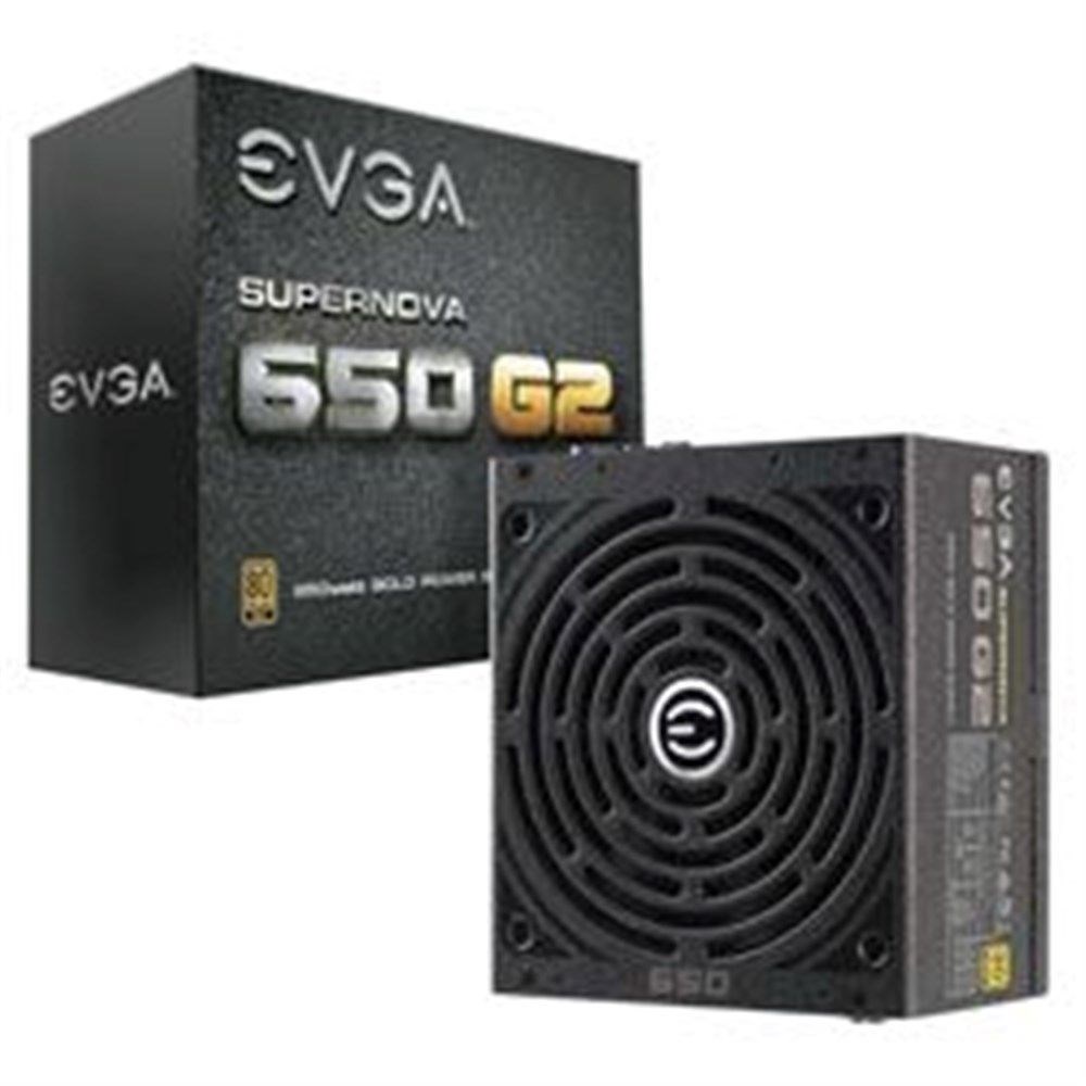  EVGA SuperNOVA 650 G2, 80+ GOLD 650W, Fully Modular, EVGA ECO Mode, 7 Year Warranty, Includes FREE Power On Self Tester Power Supply 220-G2-0650-Y1
