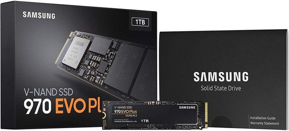 Samsung 970 EVO Plus SSD 1TB (MZ-V7S1T0B/AM) - M.2 NVMe Interface PCIe 3.0 x4 Internal Solid State Drive with V-NAND 3 bit MLC Technology, 2280