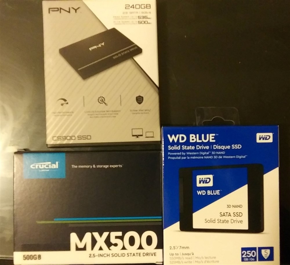 Crucial MX500 SSD 250GO SATA3 6Gb/s