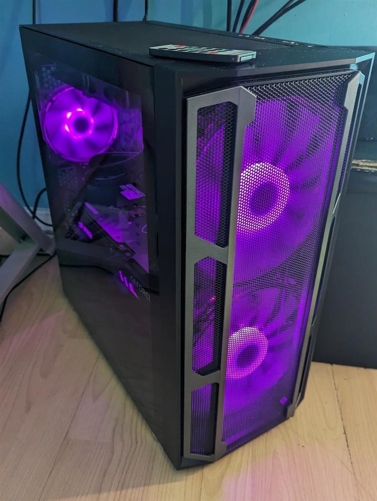 Purple Neon AM5 Build thumbnail