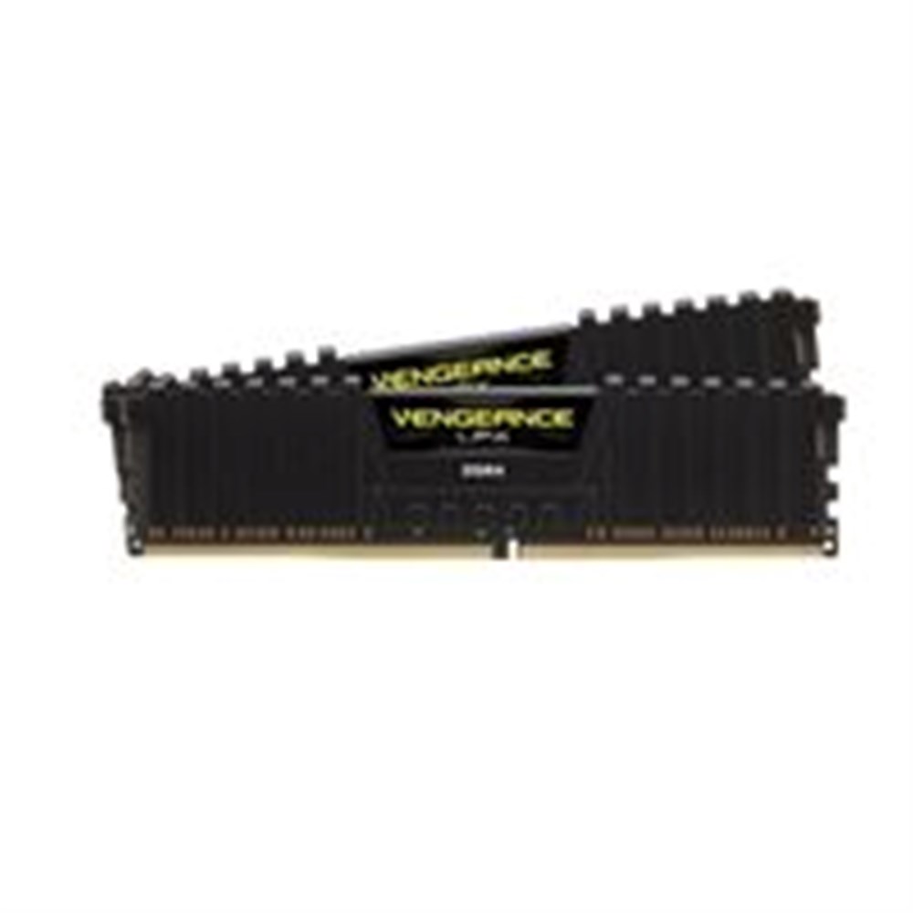 Vengeance LPX 16GB (2 x 8GB) DDR4-3000 PC4-24000 CL15 Dual Channel Desktop Memory Kit CMK16GX4M2B3000 - Black