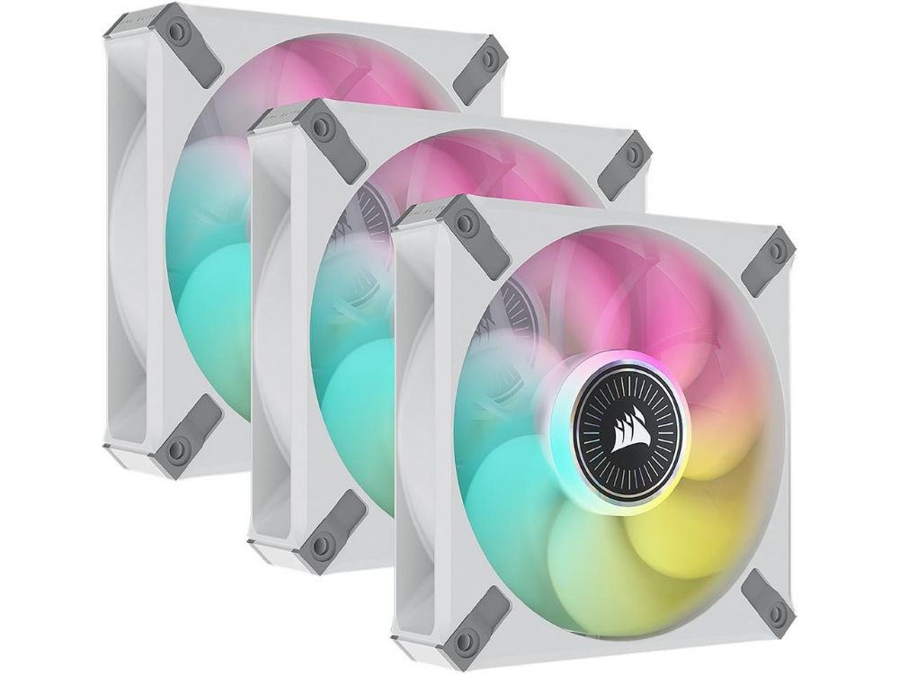 CORSAIR iCUE ML120 RGB ELITE Premium 120mm PWM Magnetic Levitation Triple Fan