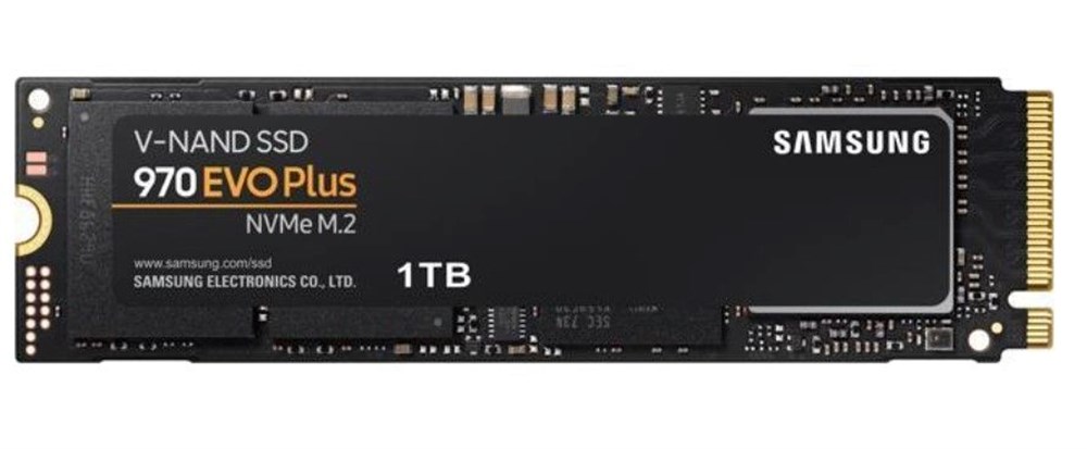 Samsung 970 Evo Plus 1 TB M.2-2280 PCIe 3.0 X4 NVME Solid State Drive