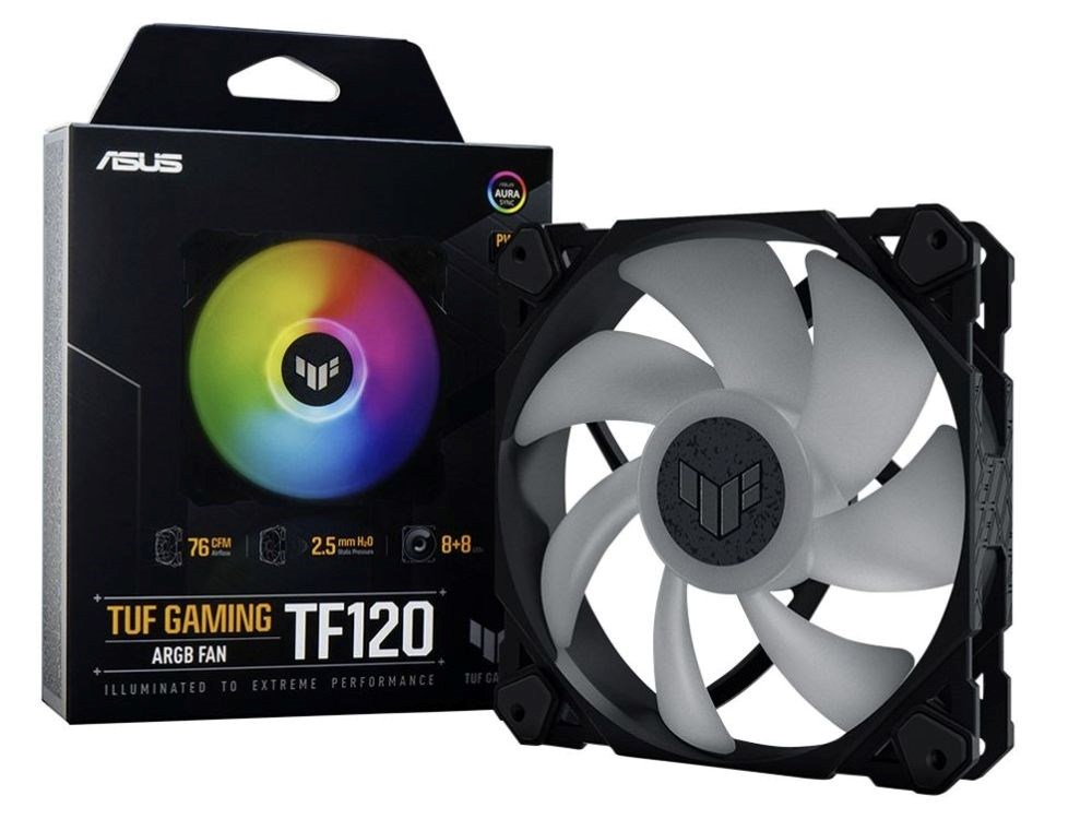 ASUS TUF Gaming TF120 ARGB Chassis Fan