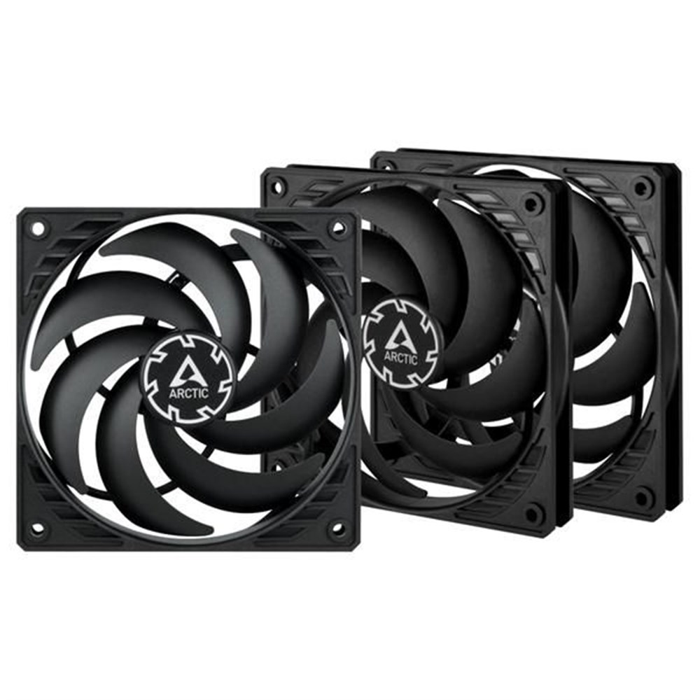 ARCTIC P12 Slim PWM PST 42.1 CFM 120 mm Fans 3-Pack
