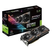  ASUS ROG Strix GeForce GTX 1080 Overclocked Triple-Fan 8GB GDDR5X PCIe Video Card