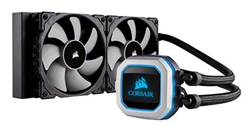 Corsair Hydro Series H100i PRO RGB AIO Liquid CPU Cooler