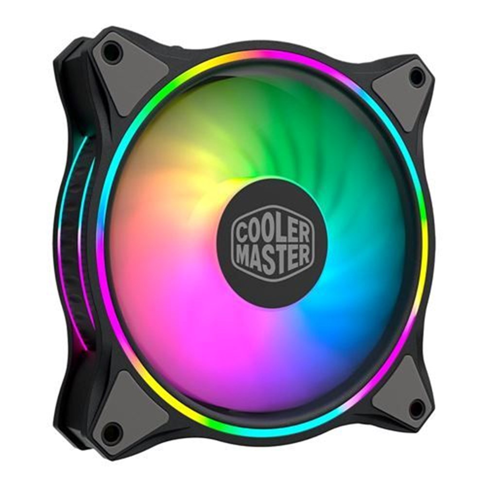 Cooler Master MasterFan MF140 Halo Duo-Ring ARGB Fan White