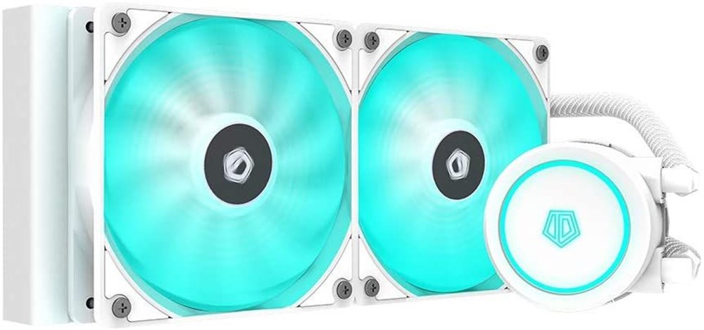 ID-COOLING AURAFLOW X 240 Snow CPU Water Cooler