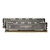  Crucial Ballistix Sport LT 16GB (2 x 8GB) DDR4-3200 PC4-25600 CL16 Dual Channel Desktop Memory Kit BLS2K8G4D32AESB - Gray