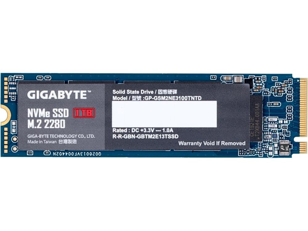  GIGABYTE M.2 2280 1TB PCI-Express 3.0