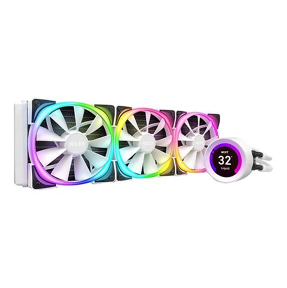 NZXT Kraken Z73 RGB 360mm AIO Water Cooling Kit - White