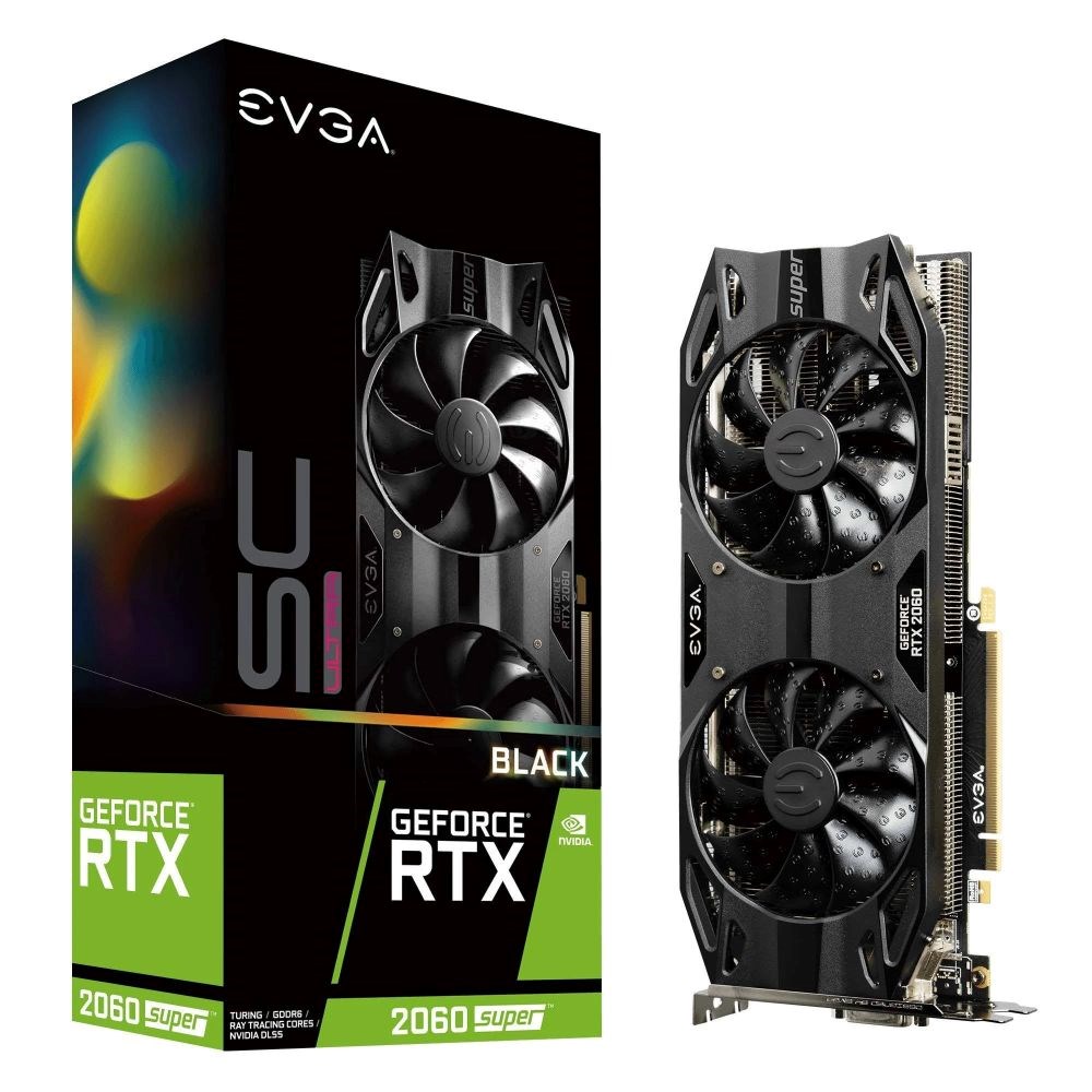 evga nvidia geforce rtx 2060 super sc gaming black