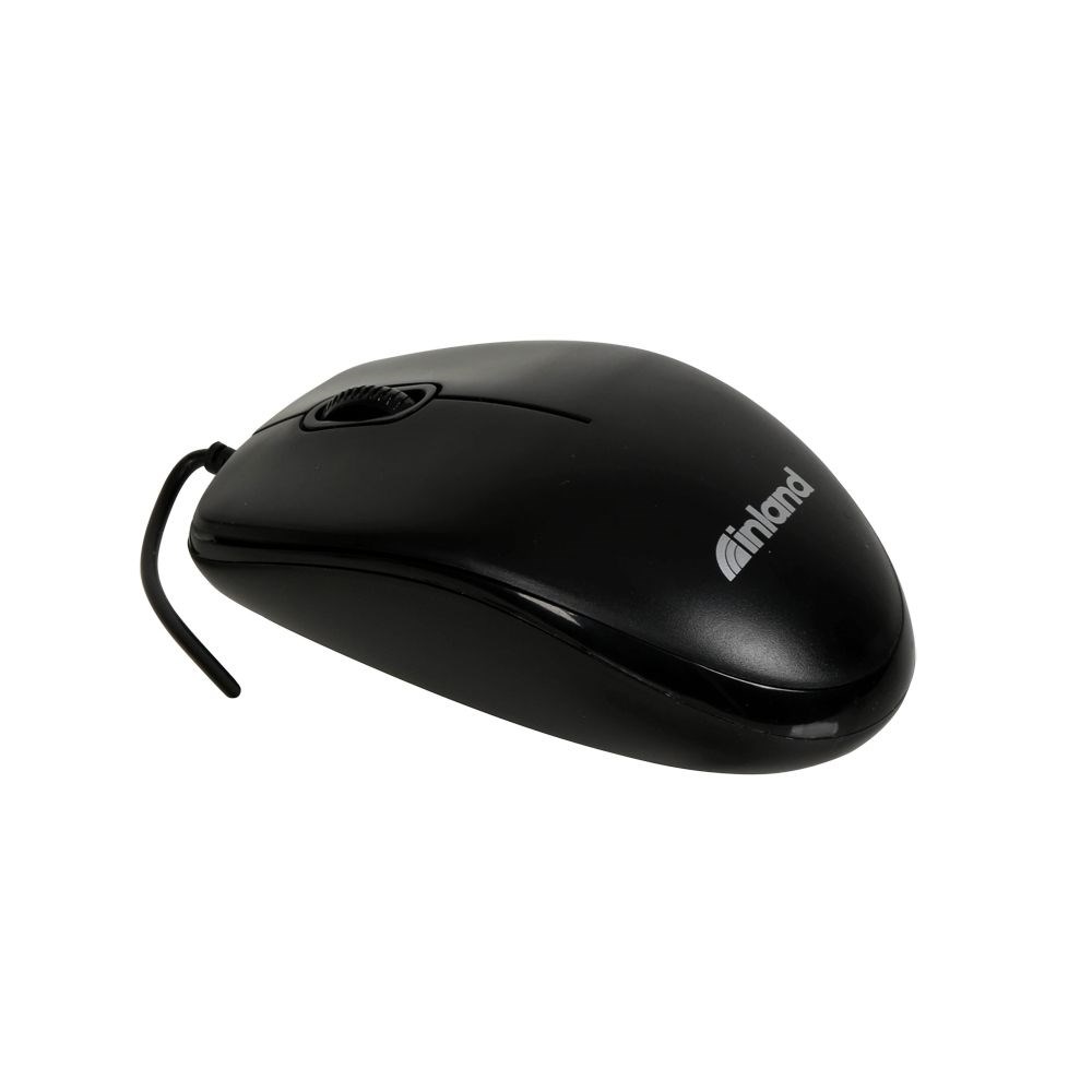 Inland USB Optical Mouse - Black