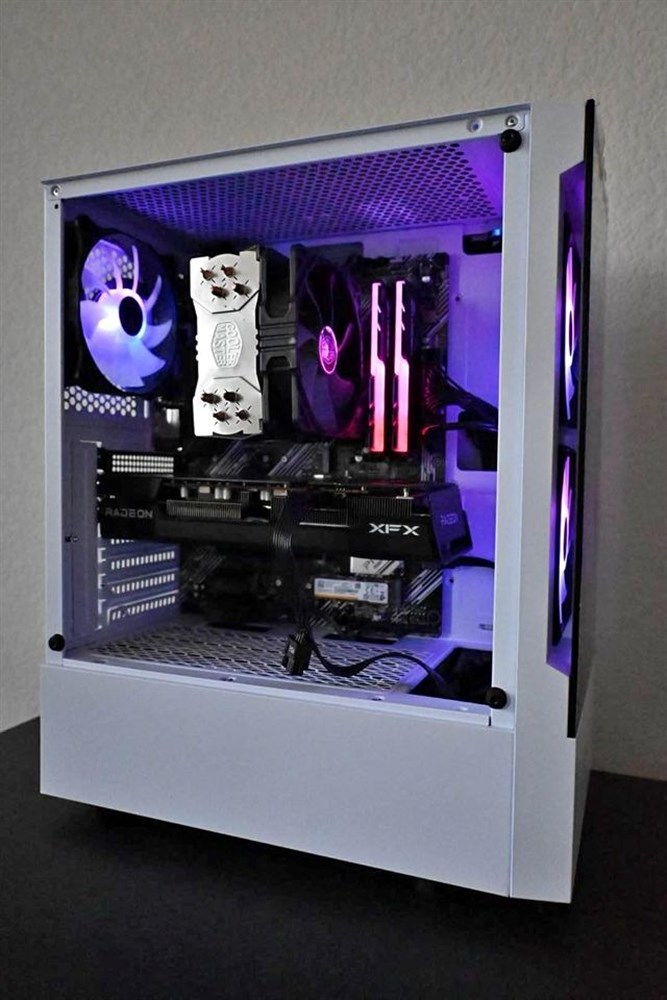 Custom Built Radeon Pc Radeon/Ryzen Gaming Build - Micro Center Build