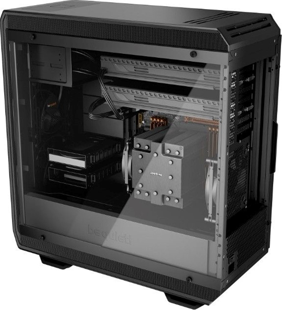 be quiet! Dark Base PRO 900 Black Rev. 2, Full Tower ATX, 3 Pre-Installed Silent Wings 3 Fans, BGW15, Tempered Glass Window, RGB LED Illumination