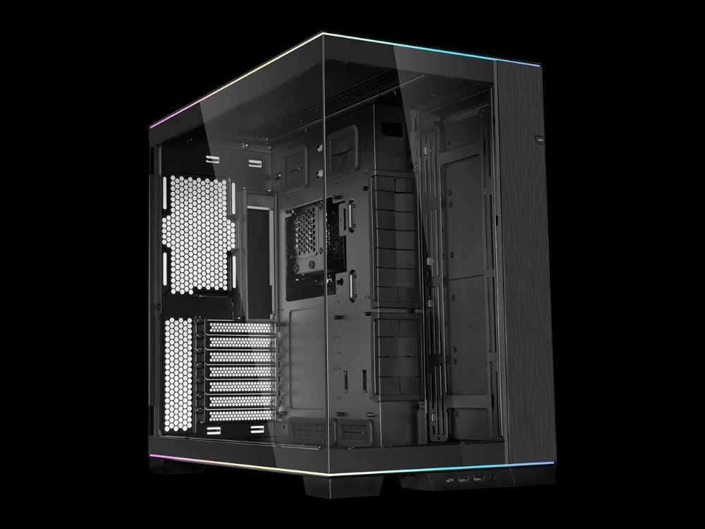Lian Li O11 Dynamic EVO RGB Tempered Glass ATX Mid-Tower Computer Case - Black