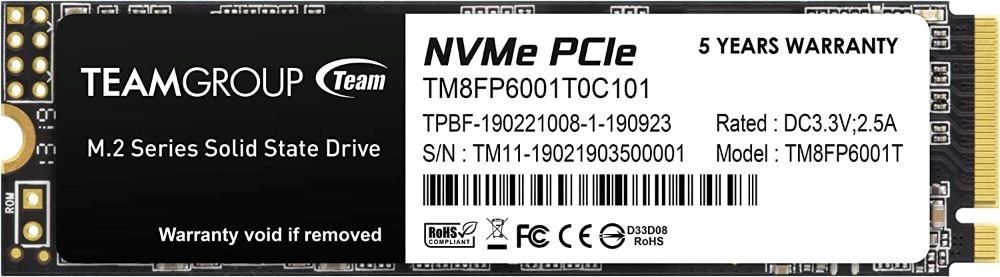 TEAMGROUP MP33 1TB SLC Cache 3D NAND TLC