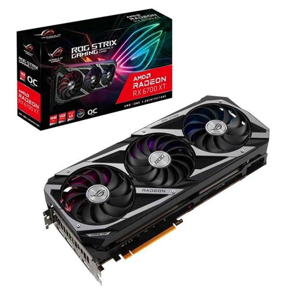 Asus ROG STRIX GAMING OC Radeon RX 6700 XT 12 GB Video Card