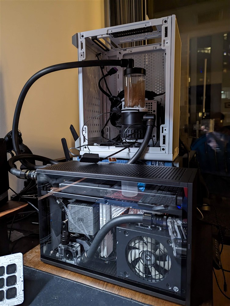 FormD T1 V2 - 5800X3D + RTX 3080 Ti - Micro Center Build