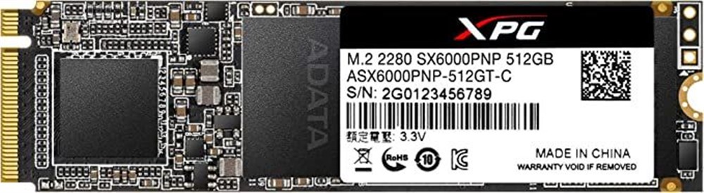 XPG SX6000 Pro 512GB