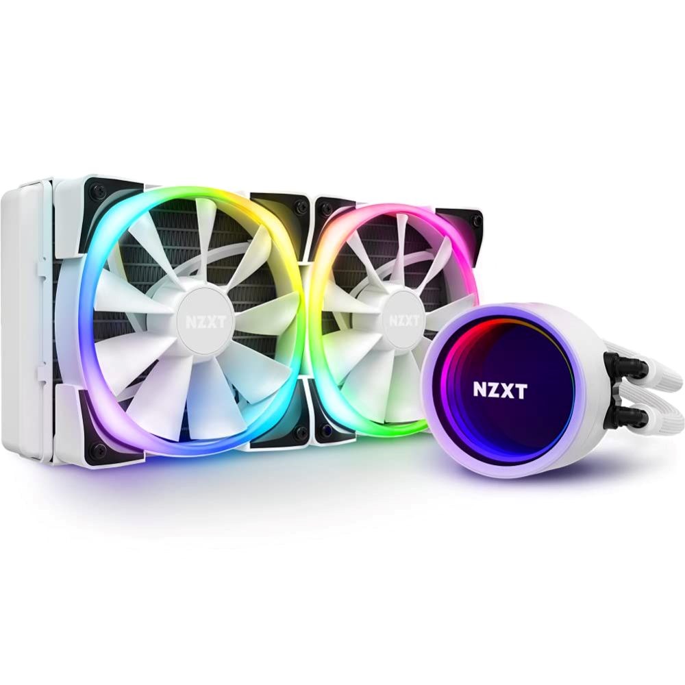NZXT Kraken X53 RBG 240MM Liquid Cooler (white)
