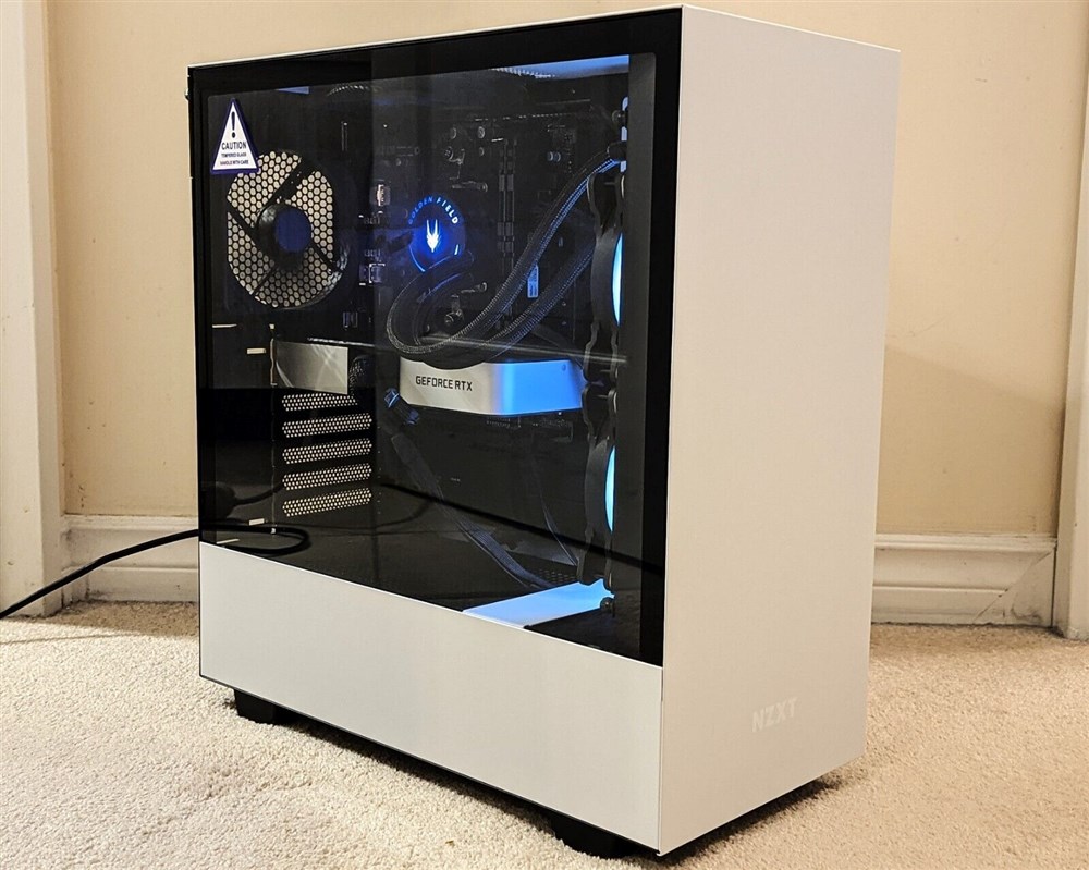 Custom Gaming PC AMD R5 5600 Micro Center Build