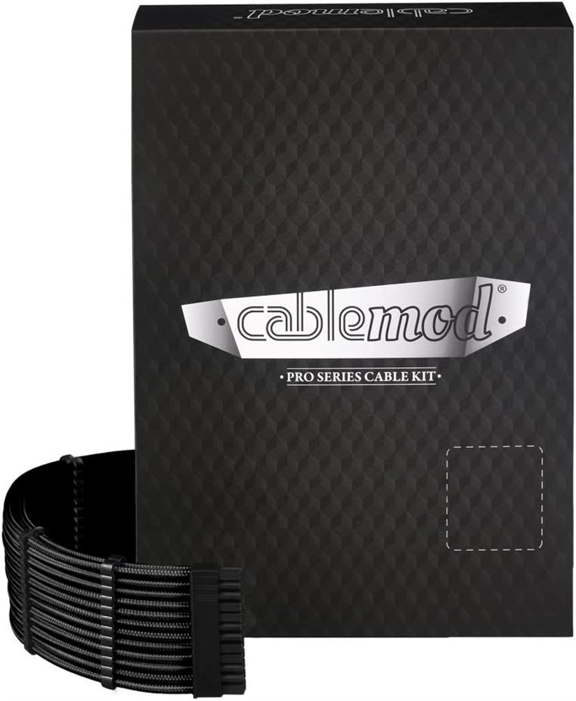 CableMod C-Series Pro ModMesh Sleeved Cable Kit Black