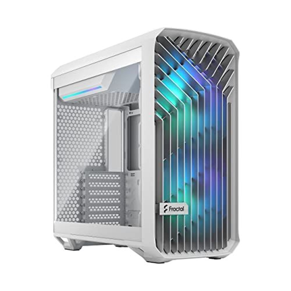  Fractal Design Torrent Compact RGB White TG clear tint